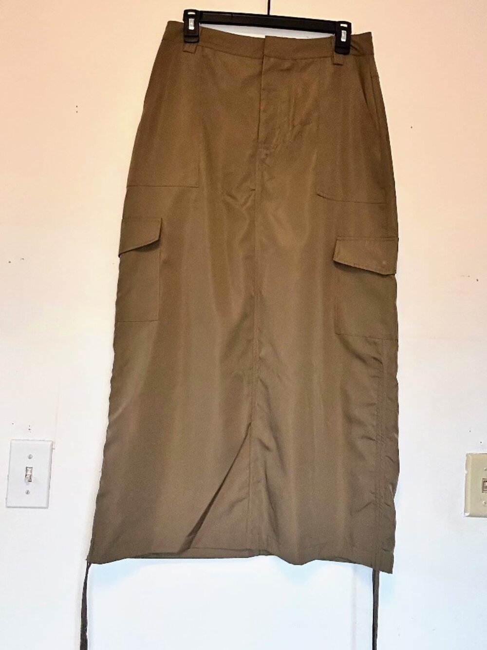 Emory Park Cargo Maxi Skirt Utility Drawstring